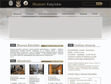 Tablet Screenshot of muzeumkatynskie.pl